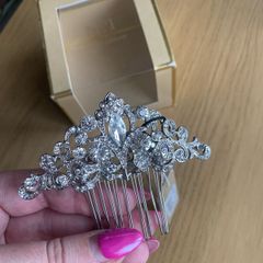 Jenny Packham wedding hair comb