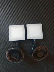 Suction mounted cube lights