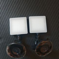 Suction mounted cube lights