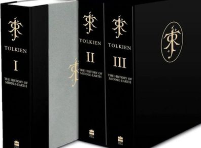 The Complete History of Middle Earth - Deluxe 3 Book Boxed Set - JRR Tolkien - Lord of the Rings - The Hobbit