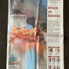 Irish Times September 11th Newspapers September 14th and 15th 2001 Attack on America Special Editions