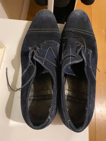 Paul Smith navy suede men's shoes