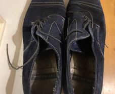 Paul Smith navy suede men's shoes