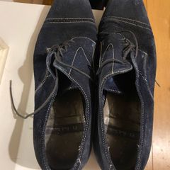 Paul Smith navy suede men's shoes