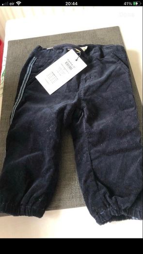 Boys BNWT cord jeans 4/6 mths