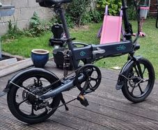 Fiido 2ds electric folding bike ready to go
