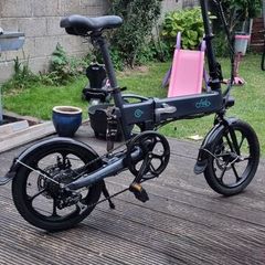 Fiido 2ds electric folding bike ready to go