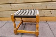 Vintage Woven Sugan Stool