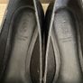 M&S Black Leather Flats Image 2