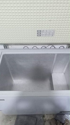 Commercial fridge and freezer