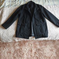 Black coat for men