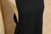 Dress Navy pinafore soft stretch