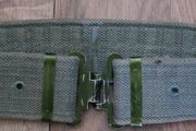 BRITISH ARMY 58 Patt WEBBING Belt Genuine Para SAS VIntage Canvas Falklands