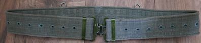 BRITISH ARMY 58 Patt WEBBING Belt Genuine Para SAS VIntage Canvas Falklands