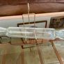 Vintage Closed Hollow Glass Pastry Rolling Pin 1920s to 1950s Image 7