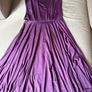 Purple knee length multistyle dress (one size) Image 3