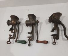 vintage meat mincers