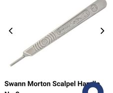 Swann Morton Scalpel Handle No.3. 2 for 10