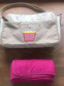 Pink Lining Baby Changing Bag