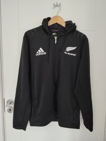 All Blacks Adidas Rugby Jacket Training 2018/2019 New Zealand Men Size Medium