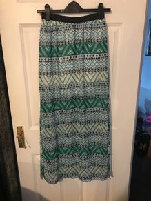 maxi cover up skirt
