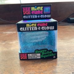 Nee Doh Glitter and Glow Nice Cube