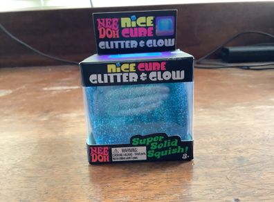 Nee Doh Glitter and Glow Nice Cube
