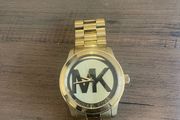 Gold Michael Kors watch