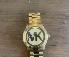 Gold Michael Kors watch