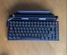 Qwerkywriter Typewriter Inspired Retro Mechanical Wireless Keyboard - excellent!