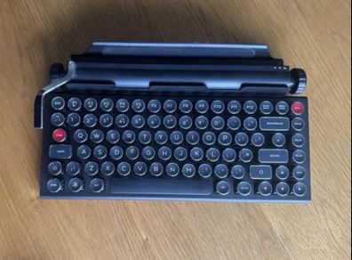 Qwerkywriter Typewriter Inspired Retro Mechanical Wireless Keyboard - excellent!