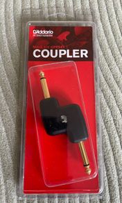 D'Addario Offset Coupler (Male 1/4")