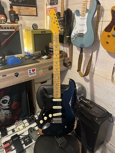 Left handed Vintage V6 icon series LV6MRBK