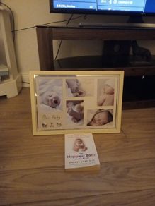 Baby Frame and Book