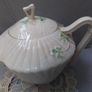 Beleek Harp Shamrock Teapot Image 2