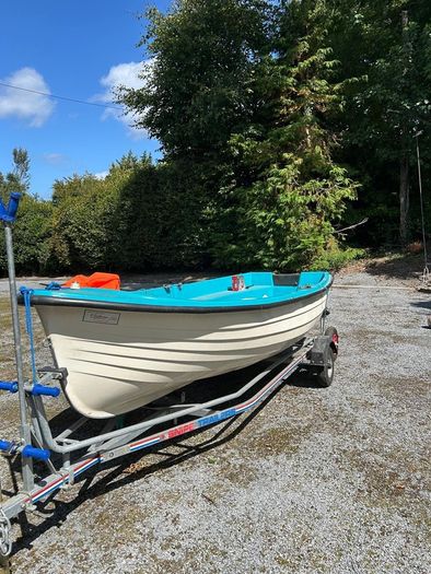 OSM 13ft 5in 404 fibreglass clinker boat