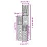 Set of 3 Wicker Candle Holders Image 5