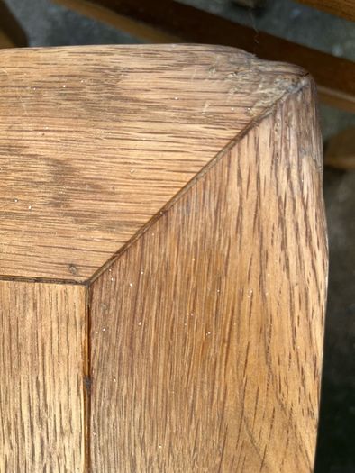 Kitchen table and bench