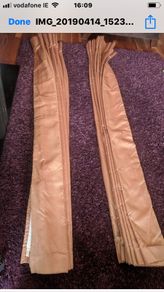Interlined hand made Curtains 4ftx7ft immaculate condition made in Ashleaf Interior Design,