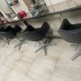 Hair salon stying chairs  8 and 1 wash basin
