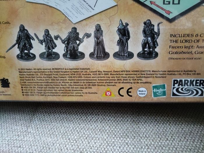 Monopoly - Lord Of The Rings Trilogy Edition Brand New Factory Sealed