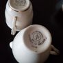 VINTAGE Arklow Pottery Cream Jug  and Coffee Cups Image 6