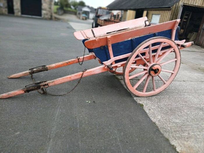 2 Horse drawn carts