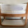 Snuzpod 4 Bedside Crib with Mattress - Natural Image 2