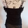 Size 10 Black Layered Style Cami Top Image 3