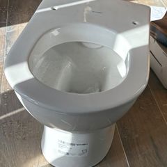 New toilet with seat cover
