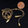 Stainless steel gold tone necklace Image 2