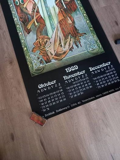Alphonse Mucha Silkscreen Prints Art Nouveau