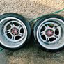 R18 5x112 Porsche Twist replica alloy wheels staggered with tyres Image 5
