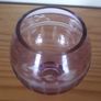 POT - Etched Lavender Glass Pot Image 2
